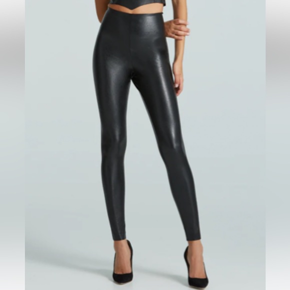 Commando Pants - Commando Faux Leather Legging Black Large